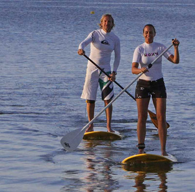 Stand Up Paddle Surfing